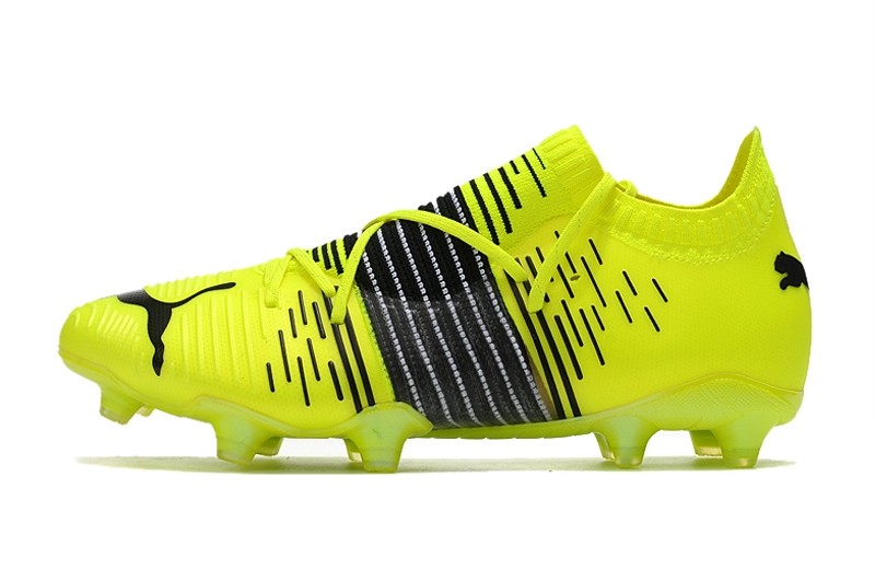 New Arrival 21 Puma Future Z 1 1 Fg Ag Game On Football Boots In Yellow Black White