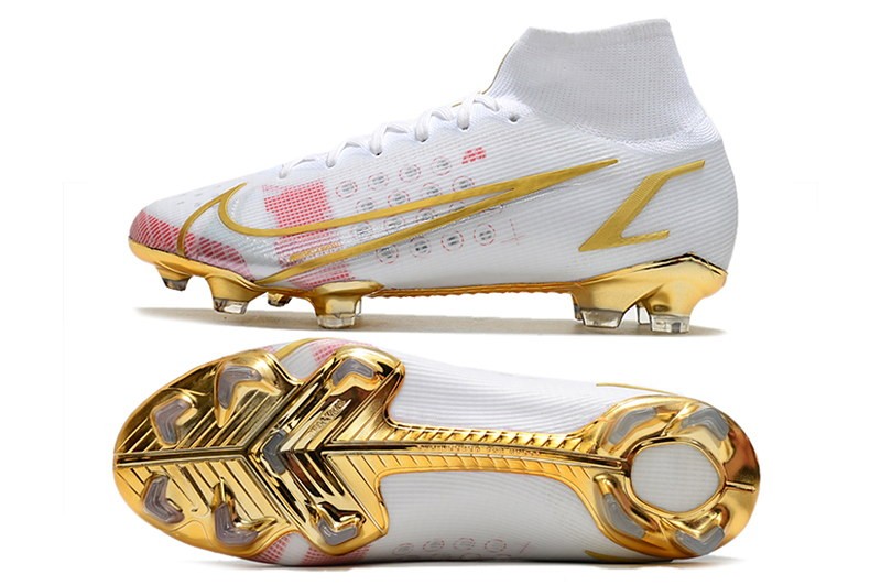 Sale Nike Superfly 8 Elite Fg Boots In Gold Pink