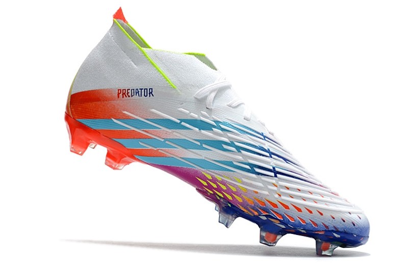 Free Shipping adidas Predator Edge.1 FG Al Rihla 2022 World Cup -  White/Yellow/Power Blue