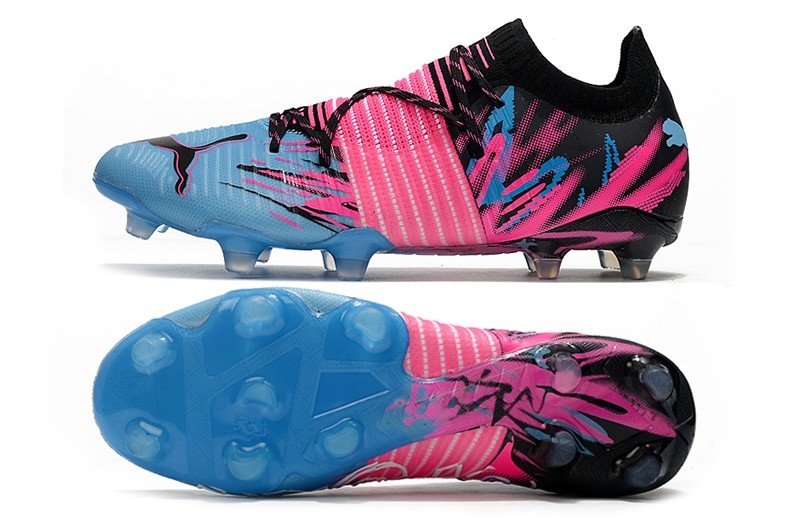 21 Puma Neymar Creativity Future Z Football Boots Fg Ag In Black Blue Pink