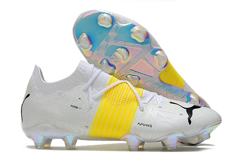 New Released Puma Teaser Future Z 1 1 Soccer Boots In White Black Yellow