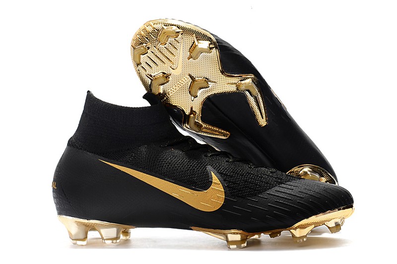 nike mercurial superfly gold and black