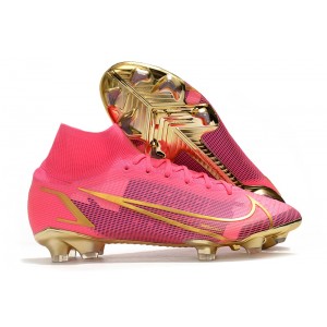 Nike Mercurial Superfly Dragonfly 8 Elite FG - Pink / Gold