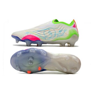 Adidas Copa Sense + Launch Edition FG Football Boots White Green Red Yellow