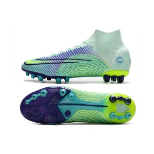 Kids Nike Dream Speed Mercurial Superfly 8 Elite AG-Pro - Barely Green_Volt_Electro Purple