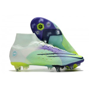 Nike Mercurial Superfly 8 Elite SG-Pro Dream Speed 5 - Barely Green Volt Electro Purple