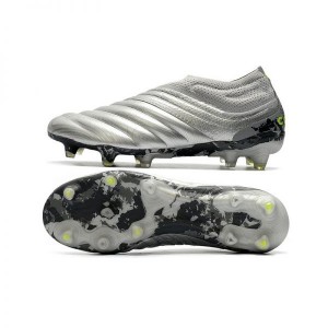 adidas Copa 20+ FG Football Boots Silver Solar Yellow