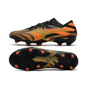 adidas Nemeziz Messi 19.1 FG Black /Signal Orange/ Signal Green football boots