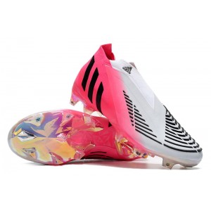 adidas Predator Edge LZ + FG Unite Football LIMITED EDITION - Solar Pink/Core Black/Footwear White