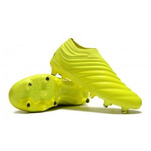 Adidas Copa 19+ FG - Solar Yellow/Black/Solar Yellow