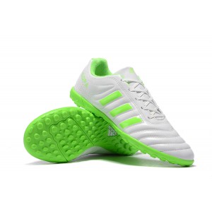 Adidas Copa 19.4 TF - White/Solar Green