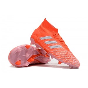 Adidas Predator 19.1 FG Women Pack - Hi-res Coral/Footwear White/Glow Pink