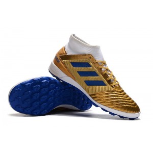 Adidas Predator 19.3 TF - Gold Metallic/Blue/White
