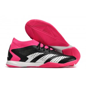 Adidas Predator Accuracy.1 Indoor Own Your Football - Core Black/White/Shock Pink