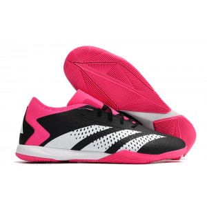 adidas Predator Accuracy.3 Low Indoor Own Your Football - Core Black/White/Shock Pink