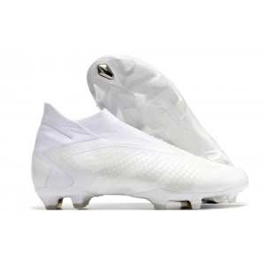 adidas Predator Accuracy+ FG Pearlized - White/Footwear White/White