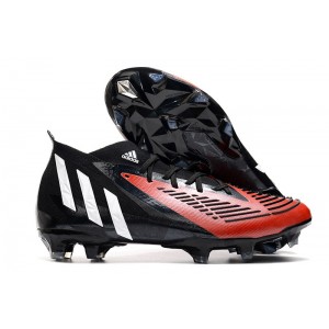 adidas Predator Edge.1 FG Football - Black/White/Red