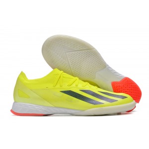 adidas X Crazyfast League Indoor Solar Energy - Yellow/Core Black/Footwear White