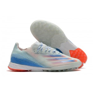 Adidas X Ghosted.1 TF - Blue Pink White