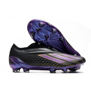 Adidas X Speedportal+ FG Black Panther - Purple/Black/Gold