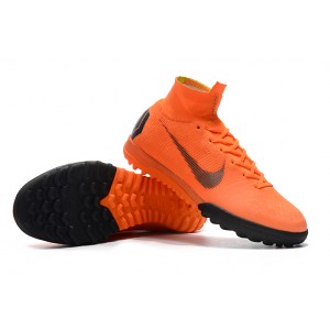 Kids Nike Mercurial Superfly VI 360 Elite TF - Total Orange/Black/Orange/Volt
