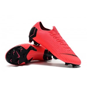 Kids Nike Mercurial Vapor XII Elite FG - Pink / Black