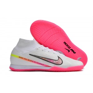 Nike Air Zoom Mercurial Superfly 9 Elite Indoor Marcus Rashford - White/Black/Hyper Pink