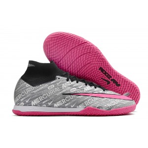 Nike Air Zoom Mercurial Superfly 9 Elite Indoor XXV 25th Anniversary Pack - Metallic Silver/Hyper Pink/Black