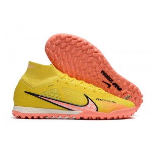 Nike Air Zoom Mercurial Superfly 9 Elile Turf Lucent - Yellow Strike/Sunset Glow/Volt Ice
