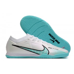Nike Air Zoom Mercurial Vapor 15 Elite Indoor - White/Baltic Blue/Laser Pink