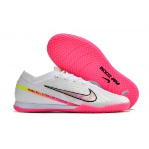Nike Air Zoom Mercurial Vapor 15 Elite Indoor Marcus Rashford - White/Black/Hyper Pink