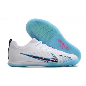 Nike Air Zoom Mercurial Vapor 15 Pro Indoor Blast - White/Baltic Blue/Pink Blast