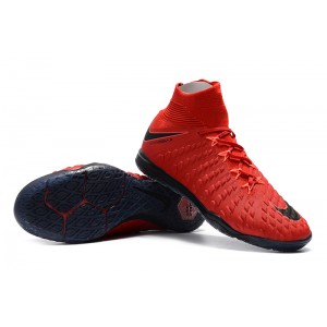 Nike Hypervenom Phelon III DF IN - University Red/Black/Bright Crimson