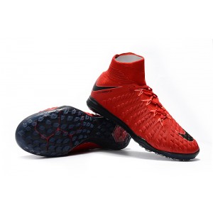 Nike Hypervenom Phelon III DF TF - University Red/Black/Bright Crimson