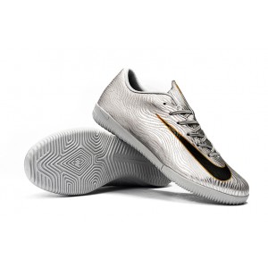 Nike Mercurial Vaporx XII CLUB IC - Silver Metallic/Black/Gold
