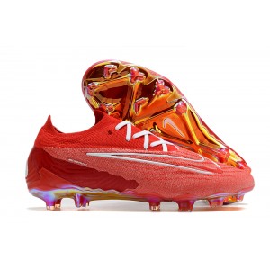 Nike Phantom GX Elite FG Link Football Boots - Red/White/Burgundy Crush
