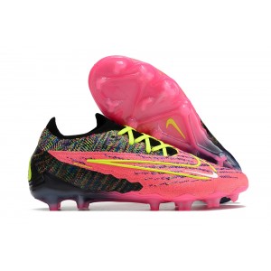 Nike Phantom GX Elite FG Football Boots - Pink/Black/White