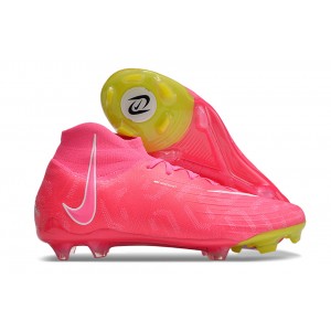 Nike Phantom Luna Elite FG Football Boots - Pink/Volt/White
