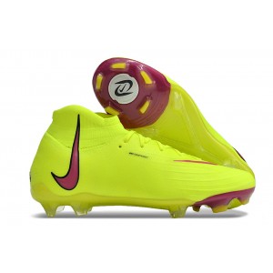 Nike Phantom Luna Elite FG Football Boots - Total Yellow/Volt/Pink