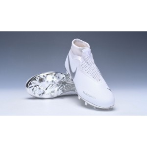 Nike Phantom VSN Elite FG - White / Silver Metallic / White