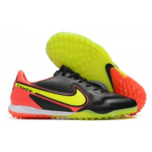 Nike React Tiempo Legend 9 Pro Turf - Black/Red/Yellow