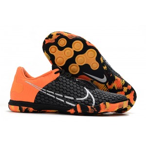 Nike React Gato IC Indoor - Black/White/Orange/Smoke Grey