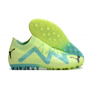 Puma Future Ultimate MG Pursuit - Yellow/Black/Electric Peppermint