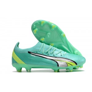 Puma Ultra Ultimate FG/AG Pursuit - Electric Peppermint/White/Fast Yellow