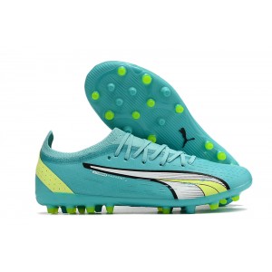 Puma Ultra Ultimate MG Pursuit - Electric Peppermint/White/Fast Yellow