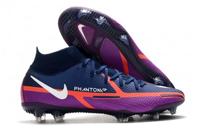 Nike Phantom GT2 Elite Dynamic Fit FG - College Navy/White/Vivid Purple